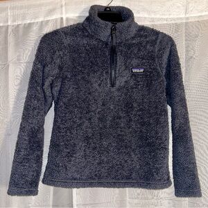 Patagonia Women's Smolder Blue Fleece Quarter Zip